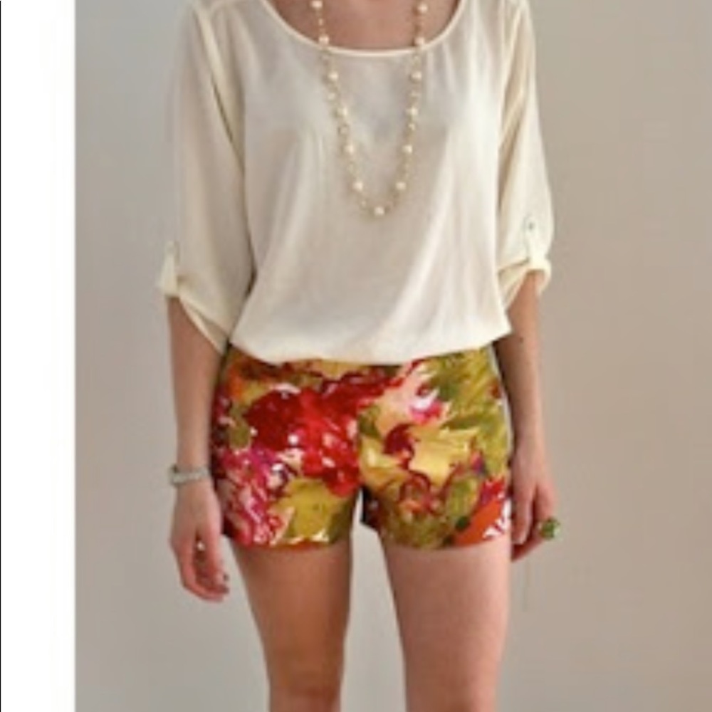J. Crew Floral Shorts